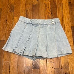 Zara denim Skort